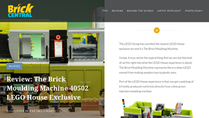 Brick Central - The Brick Moulding Machine 40502