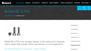 BUMAX - ULTRA Fasteners