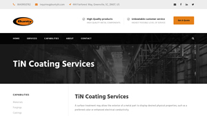 Bunty LLC - TiN Coating Services