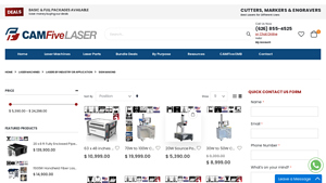 CAMFive - Laser Cutters & Engravers