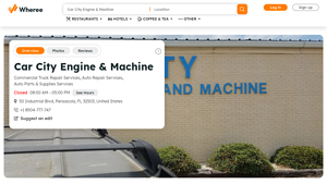 Car City Engine & Machine - Auto Repair Services
