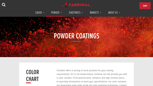 Cardinal Paint - Powder Coating Products