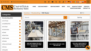 Carolina Machinery Sales - CNC Routers for Sale
