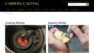 Carrera Casting - Jewelry Casting Services