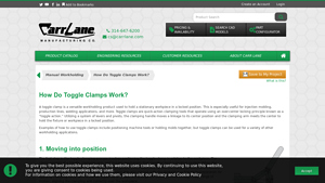 Carr Lane - Toggle Clamps