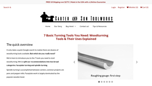 Carter & Son Toolworks - Essential Lathe Tools
