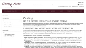 Casting House - Jewelry Casting Services
