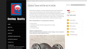 Casting Quality - Carbon Steel ASTM A216 WCB