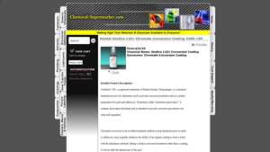 Henkel - Alodine 1201 Chromate Conversion Coating