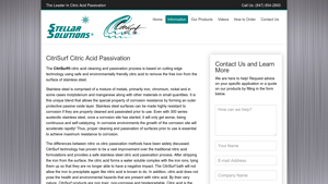 CitriSurf - Citric Acid Passivation Products