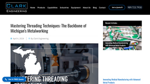 Clark Engineering - Precision Threading Solutions