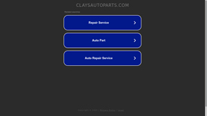 Clays Auto Parts - Quality Auto Components
