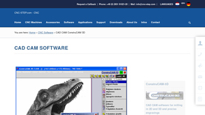 CNC-Step - ConstruCAM-3D Software