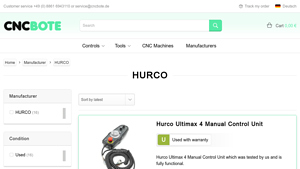 Hurco - Ultimax 4 Control Units & Accessories