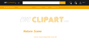 CNC Clipart - 3D Relief Models