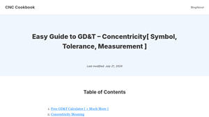 CNC Cookbook - Concentricity in GD&T
