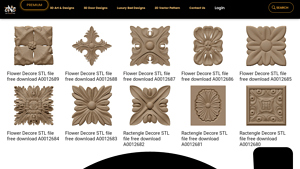 CNC Design Hub - STL Files for Wood Carving Projects