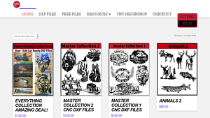 CNC DXF Files - Everything Collection