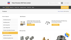 CNC Machine Part - High Tolerance Auto CNC Machining Parts