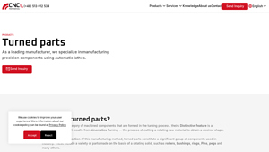 CNCPartner - Precision Turned Parts