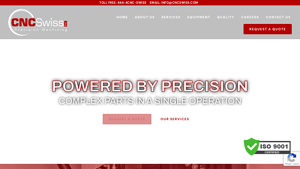 CNC Swiss Inc. - Precision Swiss Machining Services