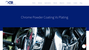 Coating Systems - Chrome Powder Coating