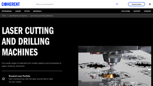 Coherent - Laser Cutting and Drilling Machines