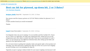 Carbide 3D - Best CNC Bit for Plywood