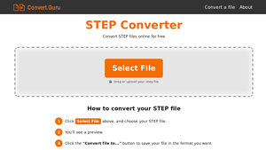 Convert.Guru - Online STEP File Converter