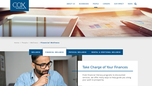 Cox Enterprises - Financial Literacy & Coaching Programs