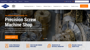 Cox Manufacturing - Precision Machining Solutions