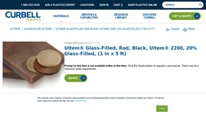 Ultem® - Ultem® Glass-Filled Rod