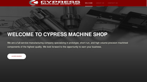 Cypress Machine Shop - Precision Machined Components