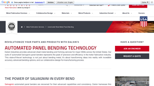 Dalsin Industries - Automated Sheet Metal Bending Solutions