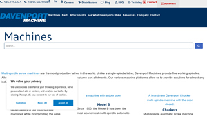 Davenport - Multi-Spindle Screw Machines