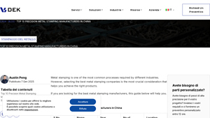 DEK - Precision Metal Stamping