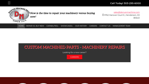 Denver Machine Shop - Industrial Machine Repair Services