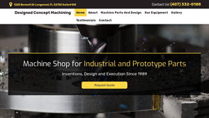 Designed Concept Machining - Precision CNC Services