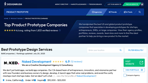 Top Prototype Firms - DesignRush