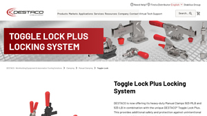 DESTACO - Toggle Lock Plus Locking System