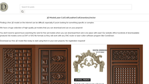 Dezin - 3D Engraving & Cut Models