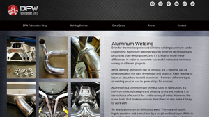 DFW Fabrication Shop - Aluminum Welding Services