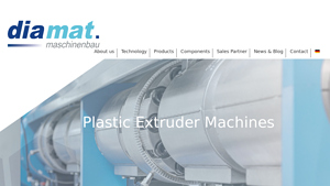 Diamat - Single-Screw Plastic Extruder Machines