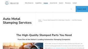 Die-Matic - Precision Metal Stamping Solutions