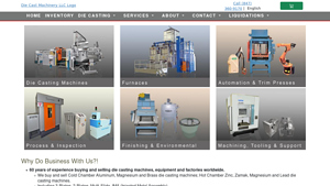 Diecast Machinery - High Pressure Die Casting Machines