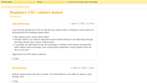 Inventables - CNC Cabinet Solutions