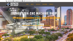 Distinctive MFG - Precision CNC Machining & Metal Fabrication