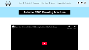 DIY Machines - Arduino CNC Drawing Machine