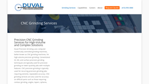 Duval Grinding - CNC Grinding Services