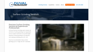 Duval Grinding - Precision Surface Grinding Services